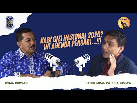 Hari Gizi Nasional 2026?? Ini Agenda PERSAGI Kabupaten Nganjuk!!! | PERSAGI Kabupaten Nganjuk PODCAST Eps. 16